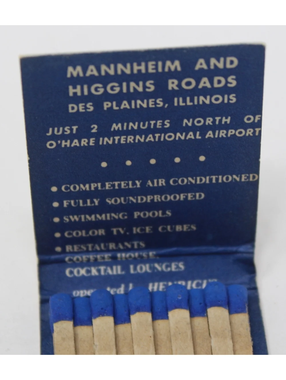 N/A vtg matchbook